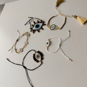 Set of 5 Miuyki Bracelets Embellished by Wellth Spirit